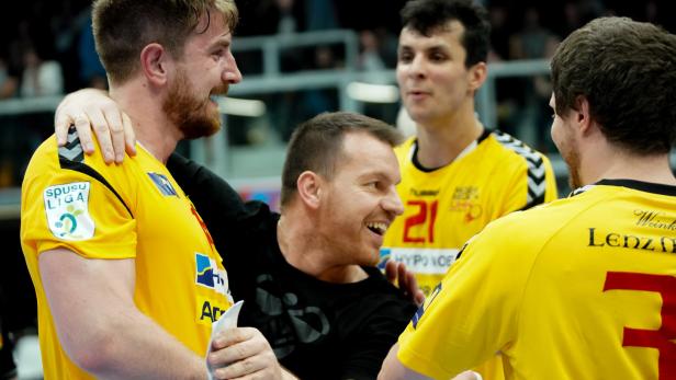 Handball: Krems tat mit Sieg gegen Hard ersten Schritt zum Titel