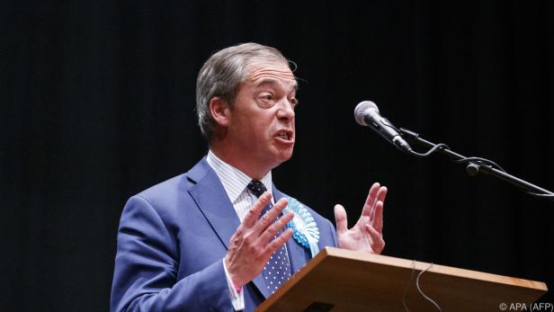 Farage gründete innerhalb kürzester Zeit die "Brexit Party"