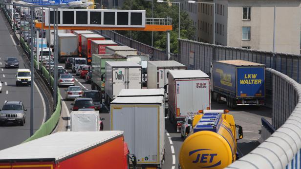 Schwerverkehr in Österreich steigt