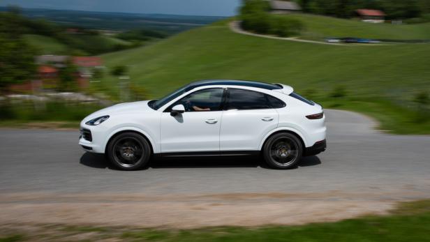 Porsche Cayenne Coupé: Coupé mit der schnellen Scheibe