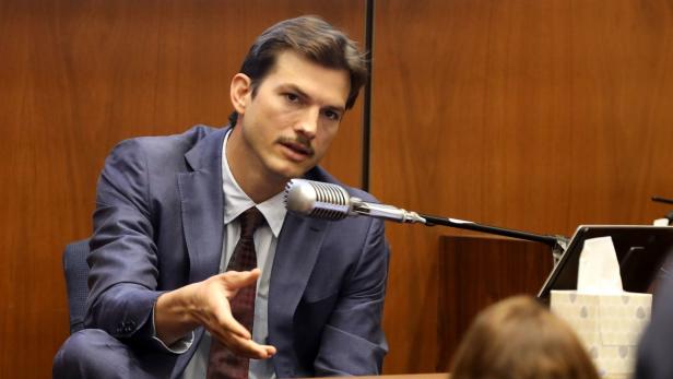 Kutcher musste im Mordprozess aussagen.