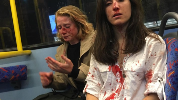 "Ich blutete überall": Attacke auf lesbisches Paar in Londoner Bus