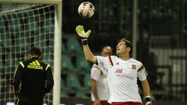 Iker Casillas patzte gegen die Slowakei.