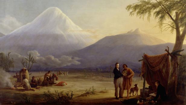 Pflanzenjagd einst: Humboldt trat seine Amerikareise 1799 an, begleitet vom französischen Botaniker Aimé Bonpland.