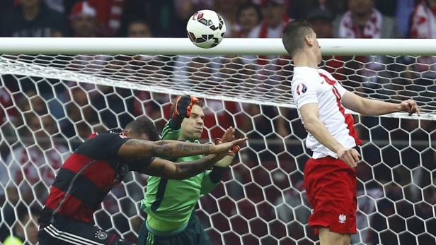 Bei Miliks Kopfballtreffer sah Deutschland-Keeper Manuel Neuer nicht gut aus.