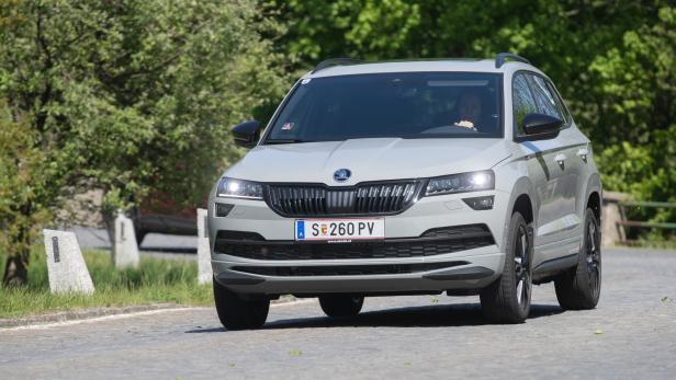 Skoda Karoq TDI als Sportline im Test: Viel Grau, wenig Verbrauch