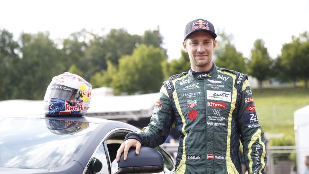 Werksfahrer für Aston Martin: Mathias Lauda