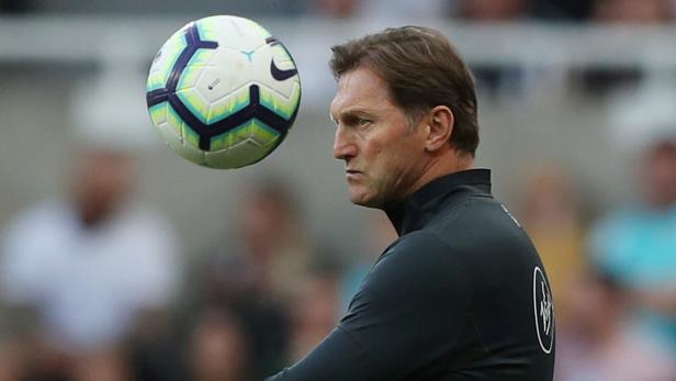FILE PHOTO: Southampton manager Ralph Hasenhuttl looks on during match vs Newcastle United