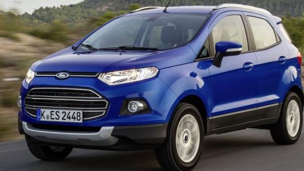 Ford Ecosport: Auch wenn die Optik es vermuten lassen würde: Den EcoSport gibt es nur mit Frontantrieb, Allrad ist nicht vorgesehen.