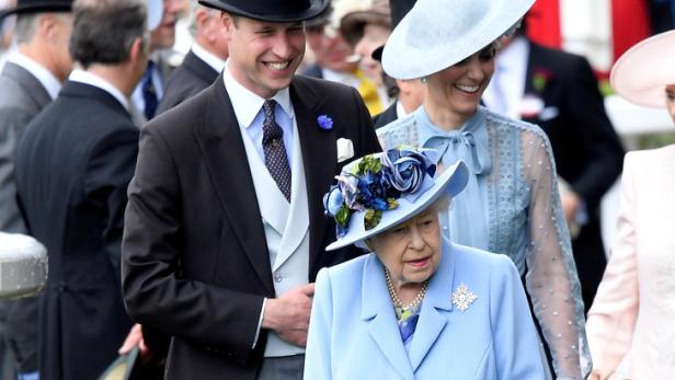 Ascot: Die Royals machen blau