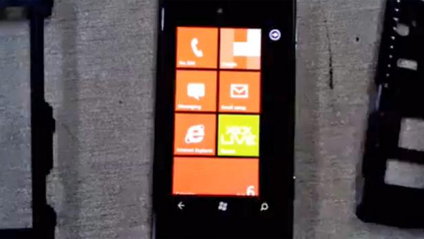Nokias erstes Windows-Phone aufgetaucht