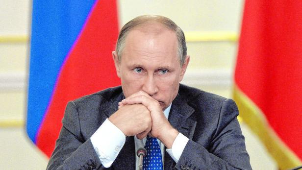 Russlands Präsident Wladimir Putin ist verärgert.