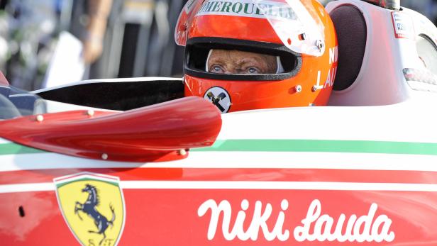 Erinnerungen: Niki Lauda war gern gesehener Gast bei den Legenden-Rennen in Spielberg.