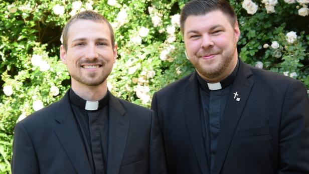 „Himmlischer Beruf“: Andreas Stipsits (l.) und Julian Heissenberger werden Priester.