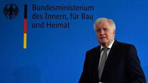 Horst Seehofer im Innenministerium.
