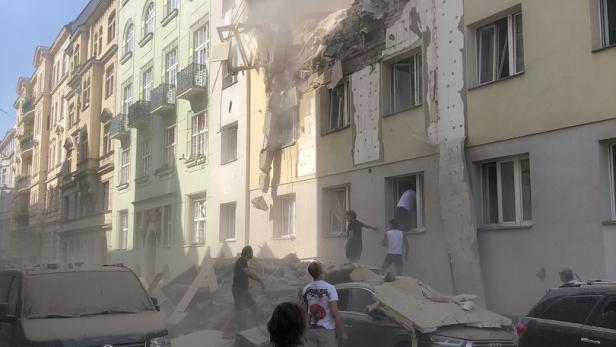 Explosion in Wien: Vergebliches Hoffen auf ein Lebenszeichen