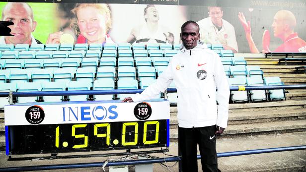 Eliud Kipchoge reveals plans to break two hour marathon record