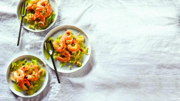 Rezept: Istrischer Meeresfrüchte-Salat