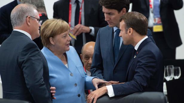 Merkel: G-20-Staaten bekennen sich zu reguliertem Onlinehandel