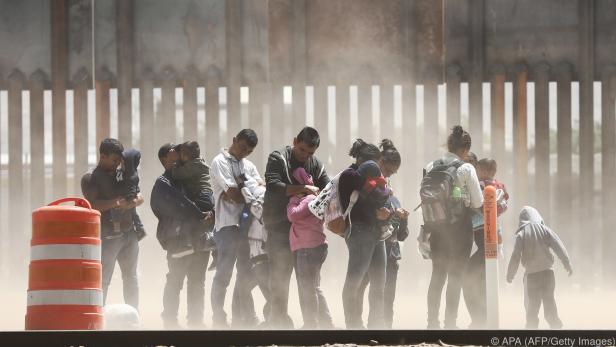 Viele Migranten wollen von Mexiko aus weiter in die USA