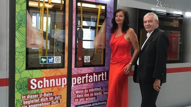 Entscheidung über duftende Wiener U-Bahnen fällt demnächst