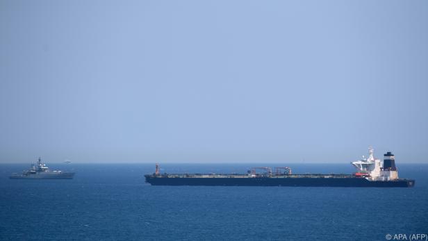 Der 330 Meter lange Supertanker "Grace 1"