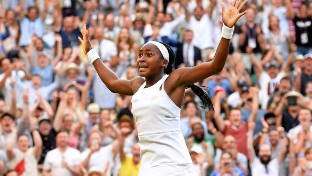 Wimbledon: Die 15-jährige Cori Gauff setzt ihr Tennismärchen fort