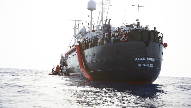 "Alan Kurdi" rettete Migranten