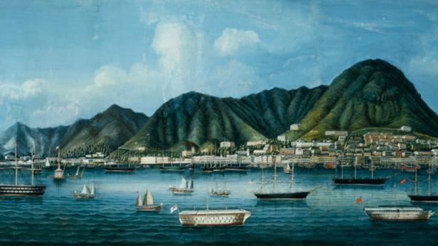 Hongkong, Mitte des 19. Jahrhunderts
