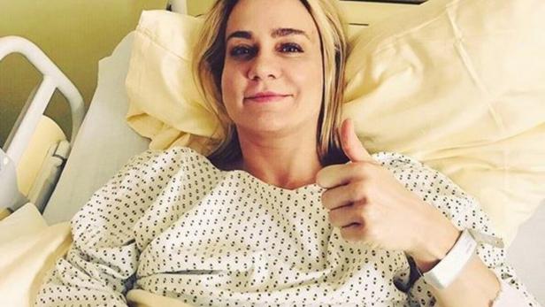 Nicole Wesner grüßt aus dem Krankenbett
