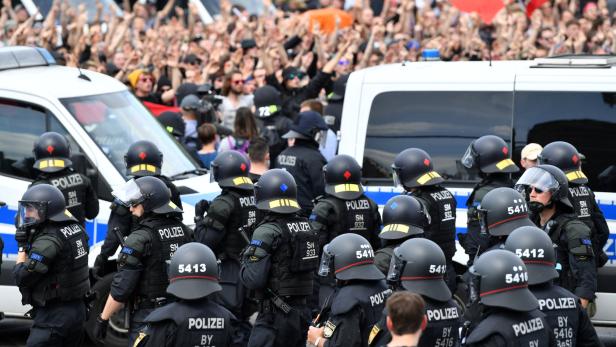 Demonstration gegen Abschiebung in Leipzig eskaliert