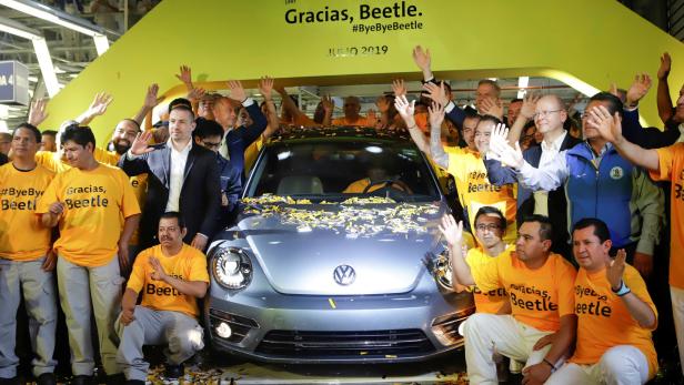 Produktion eingestellt: Letzter VW Beetle vom Band gelaufen