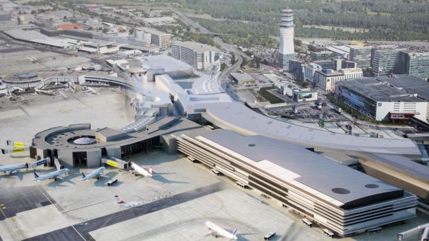 Flughafen Wien-Schwechat wird ausgebaut