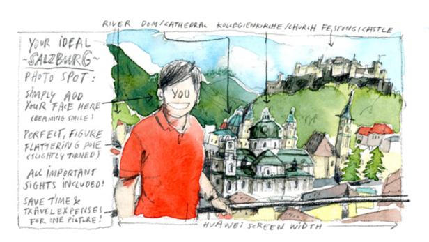 Christian Seilers Gehen: Rot sehen in Salzburg