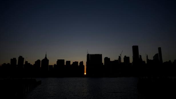 New York: Stromausfall verdunkelte Manhattan