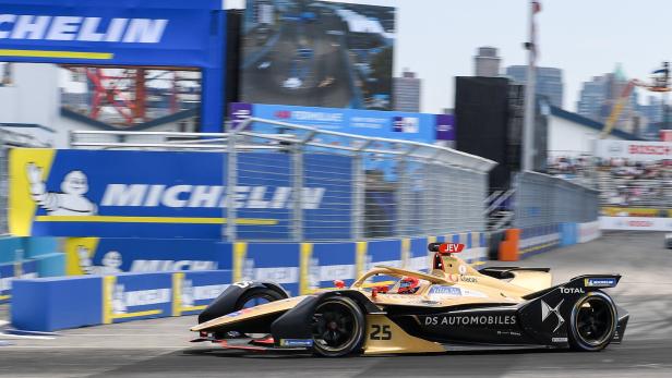 Formel E: Franzose Vergne sicherte sich in New York wieder Titel