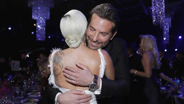 Lady Gaga und Bradley Cooper bei den Sag Awards in Los Angeles, Januar 2019.