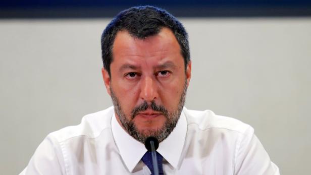 Matteo Salvini ist einer der Gegner der Flüchtlingsverteilung