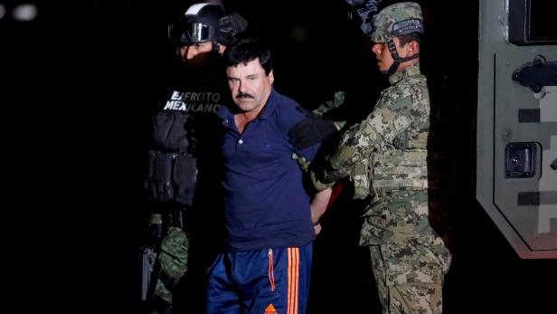 Drogenbaron "El Chapo" in Hochsicherheitsgefängnis eingeliefert
