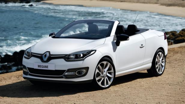 Renault verpasst nun auch dem Megane Cabriolet ein Facelift.