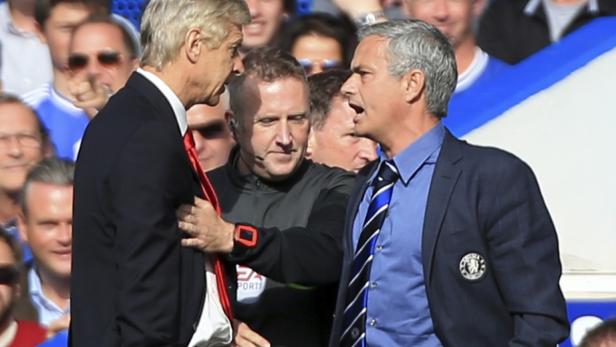 Arsene Wenger und Jose Mourinho waren kürzlich aneinandergeraten.