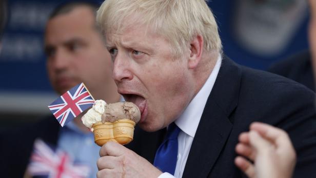 Boris Johnson gibt sich gerne volksnah
