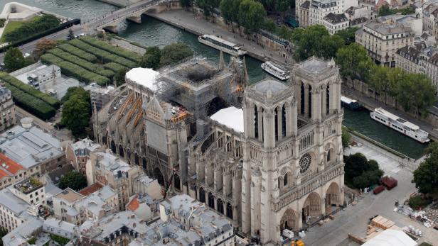 Arbeiten an Notre-Dame werden für mehrere Tage unterbrochen