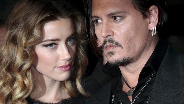 Amber Heard und Johnny Depp in London, August 2016.