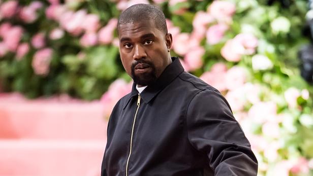 US-Rapper Kanye West bei Met Gala in New York, Mai 2019.