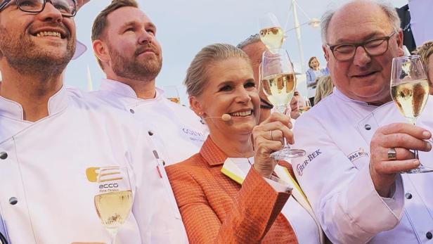 Spitzenköchin Cornelia Poletto kochte Hochzeitsmenü für Heidi Klum