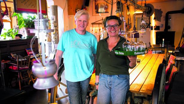 Die beiden Quereinsteigerinnen aus der Marketing- und Filmbranche, Gabriele Gumpert und Antonia Umlauf, feiern demnächst das dreijährige Bestehen ihres originellen Restaurants