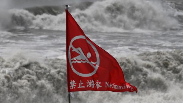 Taifun Lekima sorgt für Alarmstimmung in Ostasien