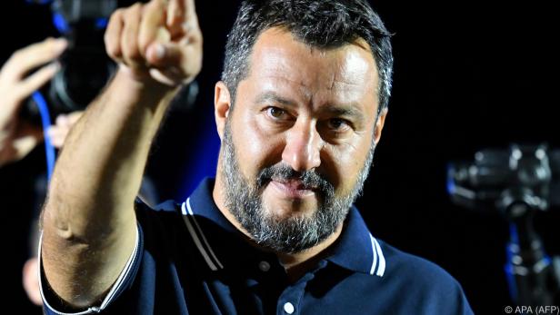 Innenminister Matteo Salvini fordert Neuwahlen