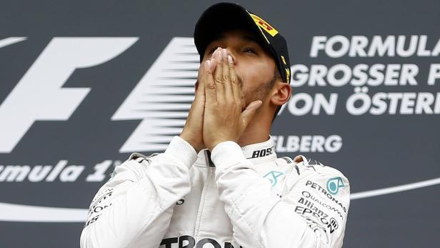 Lewis Hamilton raste zu seinem ersten Sieg auf dem Red-Bull-Ring.